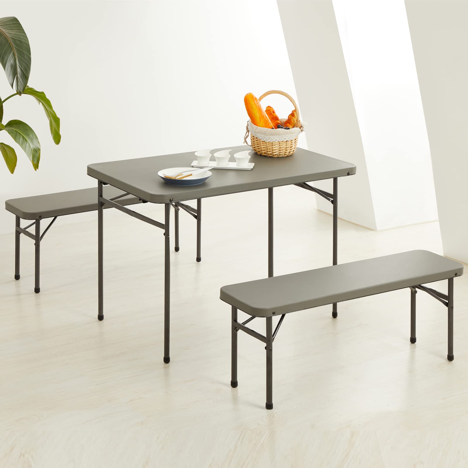 Amazon.co.jp: Maarchピクニックテーブルセットキャンプ折り畳み